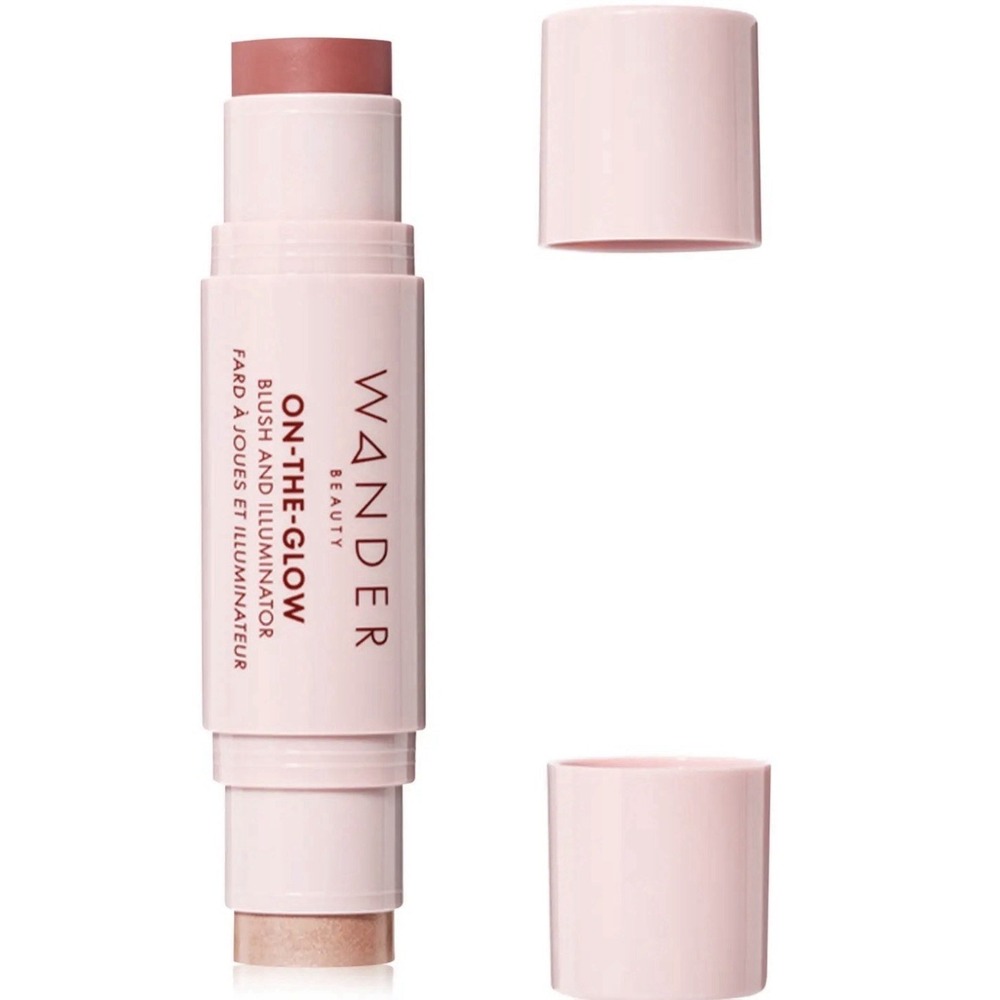 Wander Beauty On The Glow Blush and Illuminator- Sienna Sunset/Nude Glow New